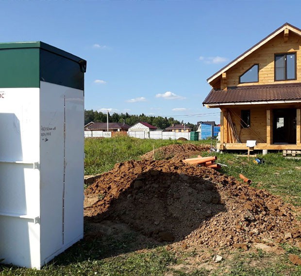 Автономная канализация под ключ в Рузском районе за один день с гарантией качества